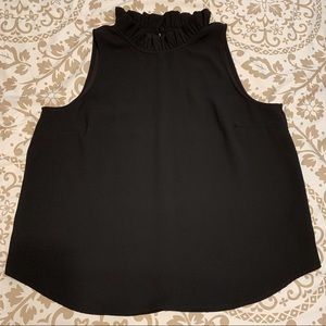 Gorgeous J Crew hi neck sleeveless crepe top